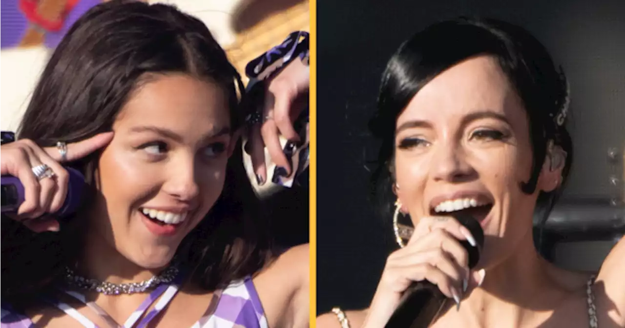 WATCH: Olivia Rodrigo and Lily Allen dedicate 'F*** You' to US Supreme Court at Glastonbury | Her.ie