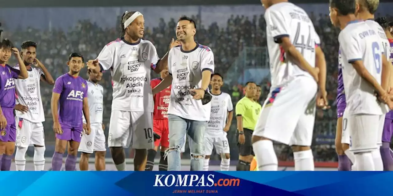 Trofeo Ronaldinho Tuntas, Raffi Ahmad Singgung Cristiano Ronaldo