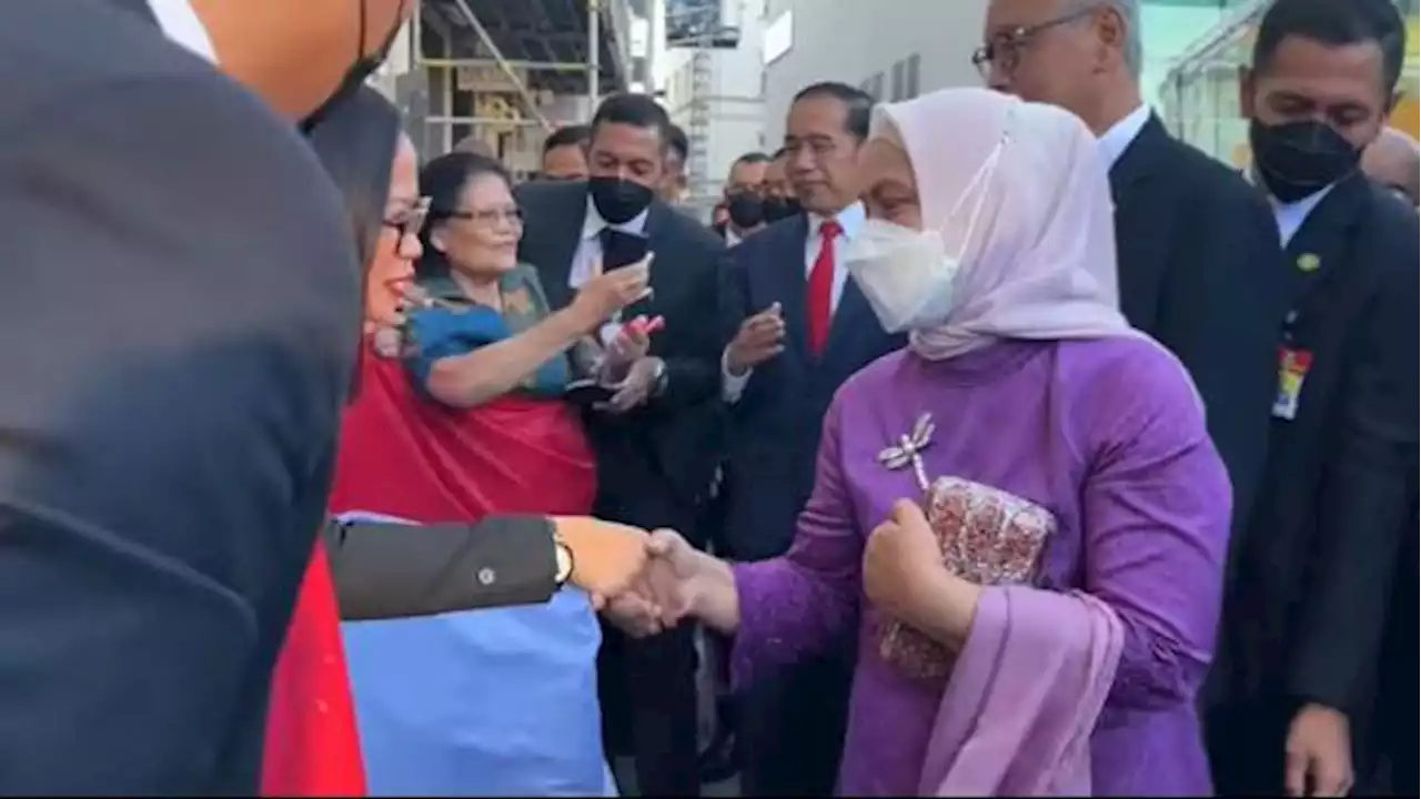 Kata WNI di Munich saat Bertemu Jokowi dan Iriana: Humble Banget