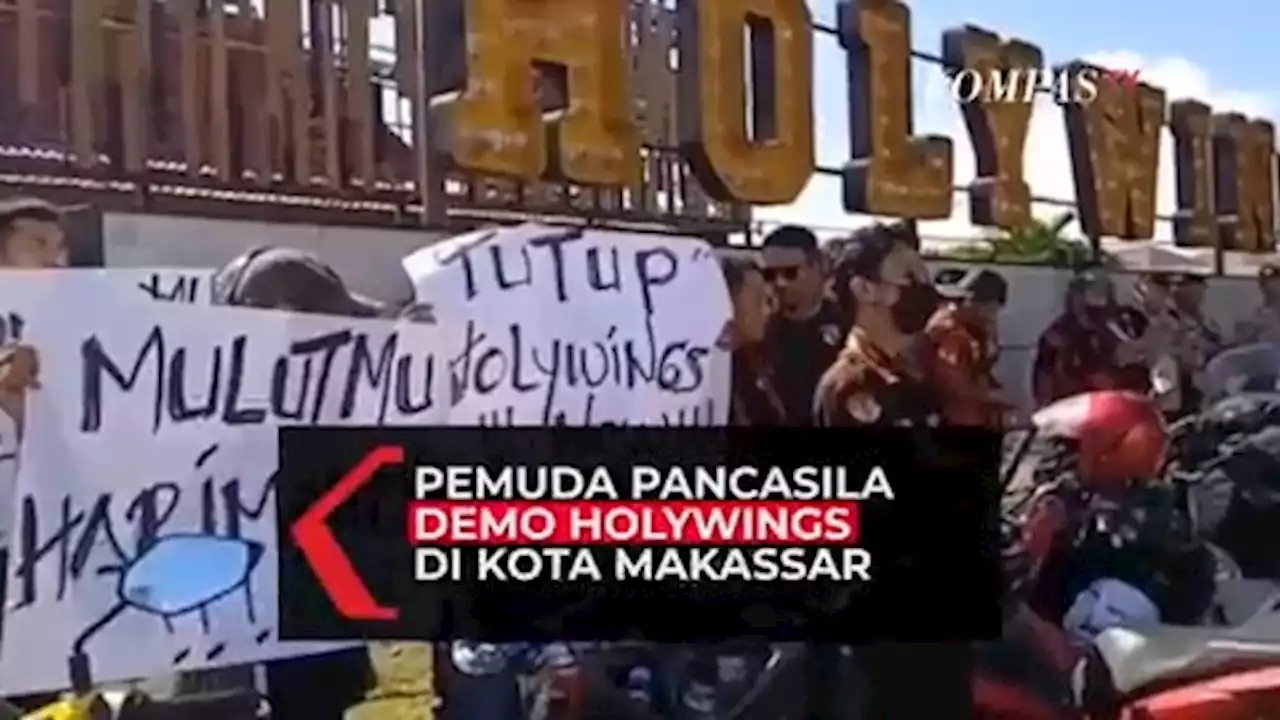 Dinilai Nodai Agama, Puluhan Pemuda Pancasila Demo Kafe Holywings Makassar