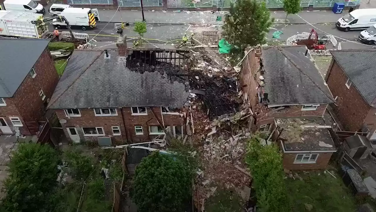 Woman found dead after house destroyed in suspected gas blast in Birmingham