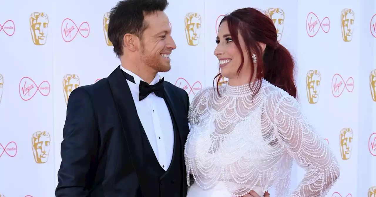 Stacey Solomon shares message with Joe Swash after laughing off stag do reports