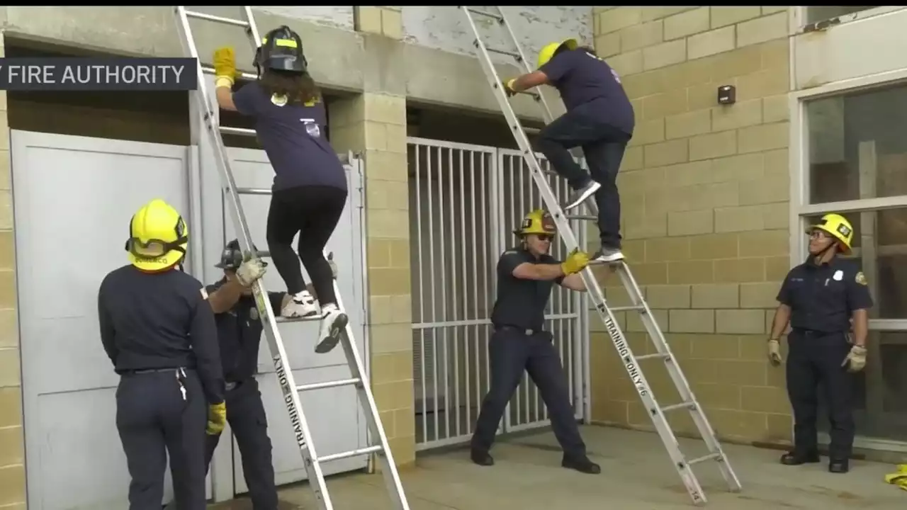 Empowerment Camp in Orange County Connects Girls With Women Firefighters