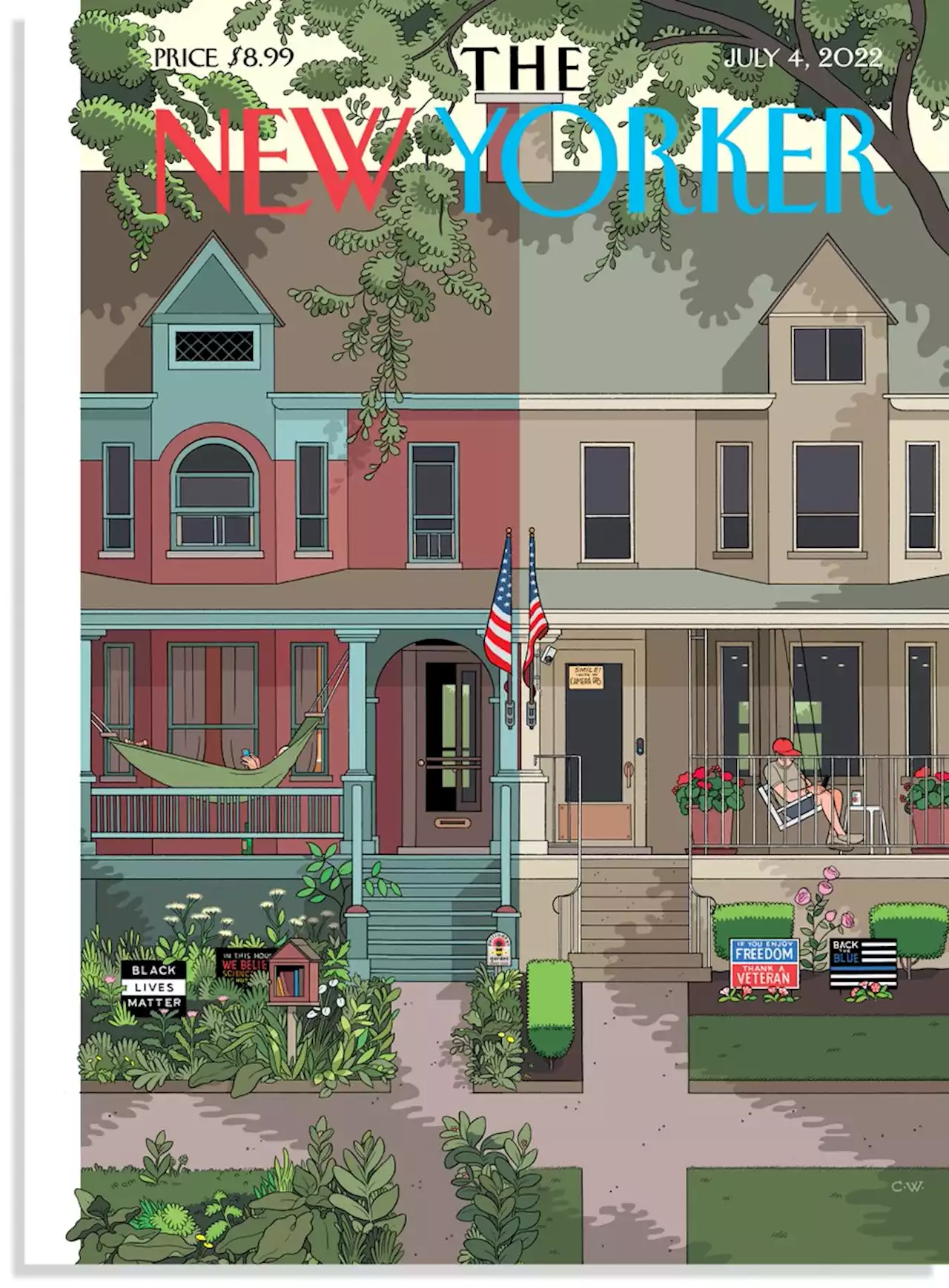 Chris Ware’s “House Divided”