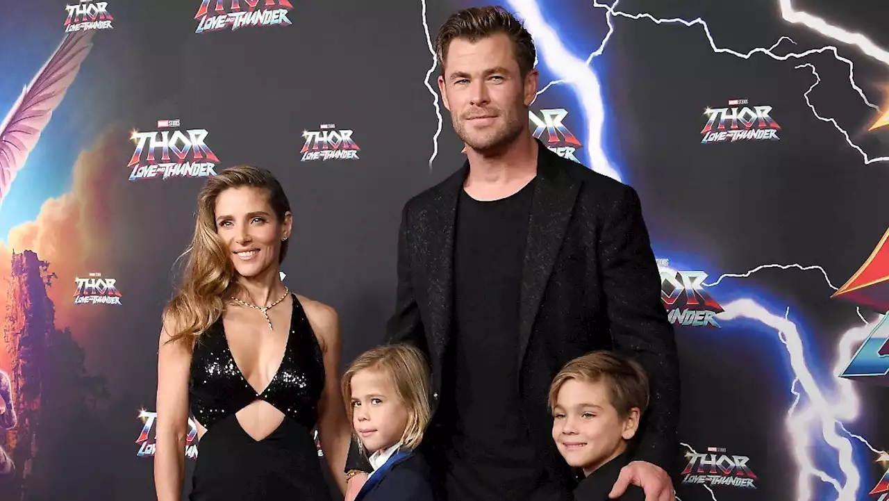 Chris Hemsworth zeigt stolz seine Familie