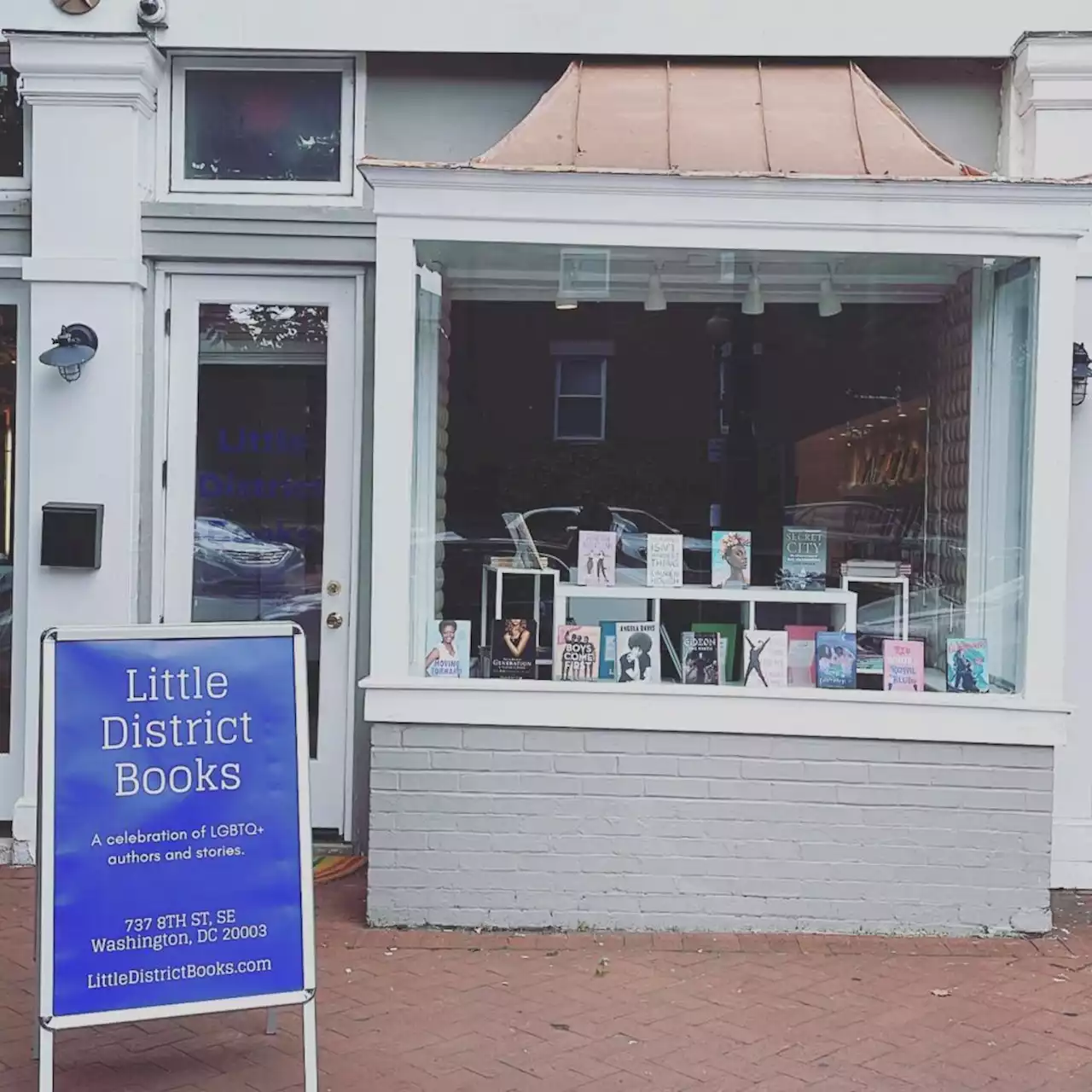 Little District Books opened on Barracks Row (currently open Wed.-Sun.)