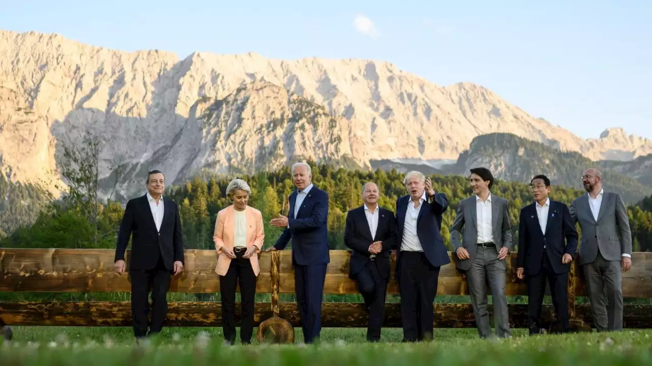 G7 se comprometería a apoyar a Ucrania 'el tiempo que sea necesario'