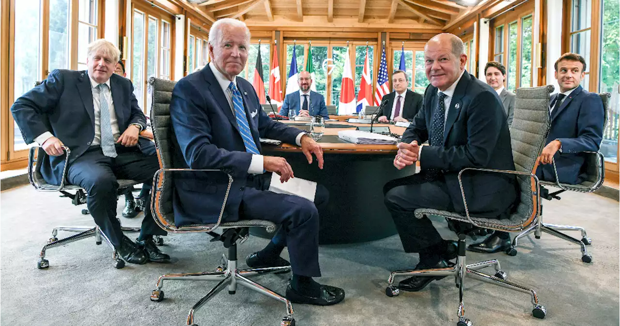 Biden exhorta en el G7 a la unidad de Occidente frente a invasión de Rusia a Ucrania