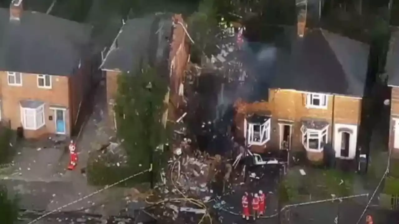 Birmingham: Man suffers 'life-threatening' injuries after house destroyed in suspected gas explosion