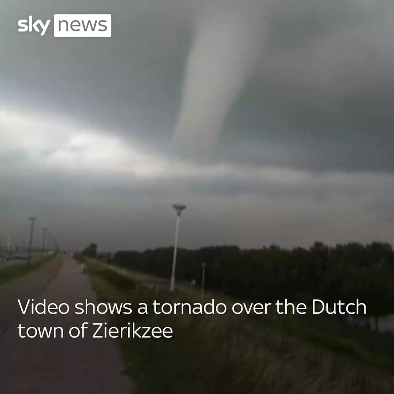 Netherlands: At least one dead as tornado sweeps through Dutch coastal town