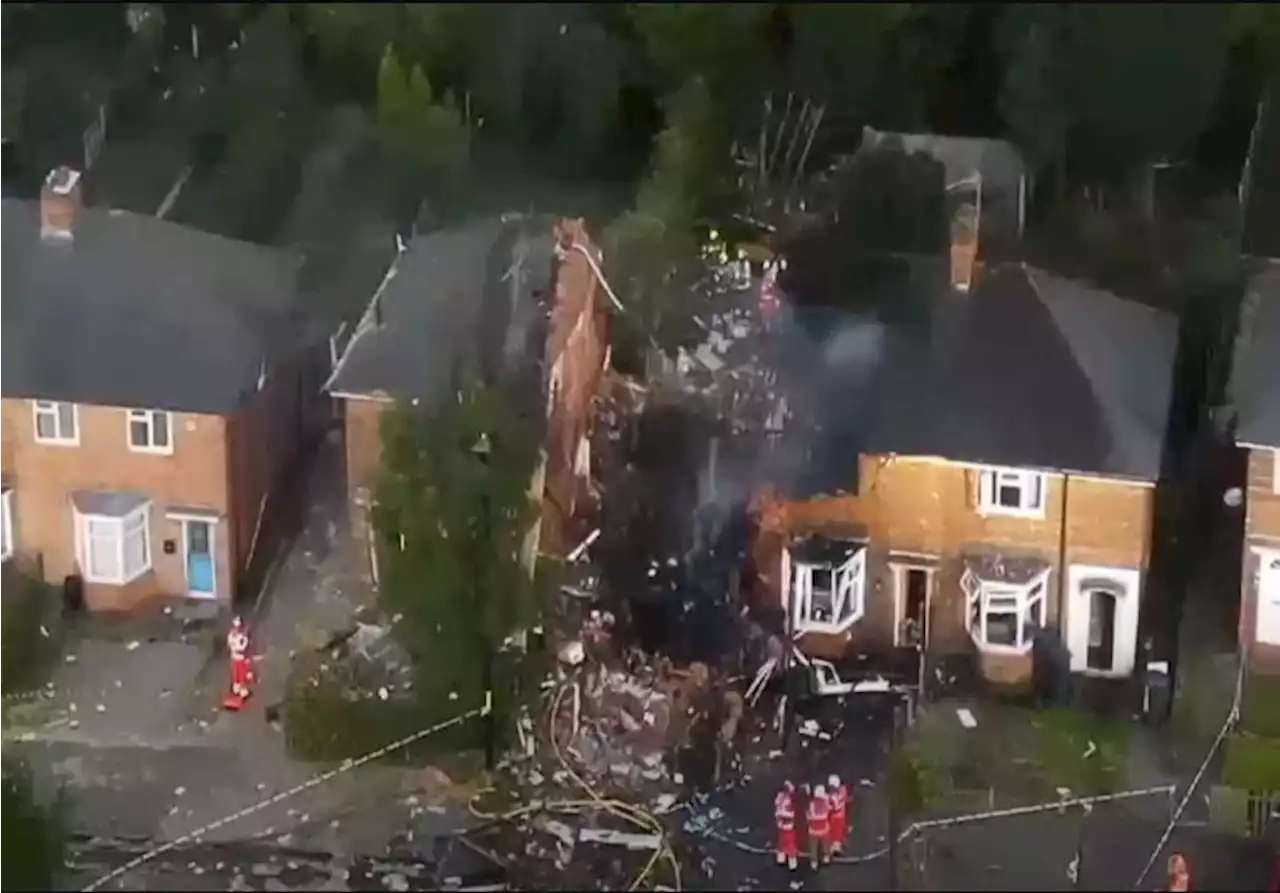 Casualties reported after explosion destroys house in Birmingham