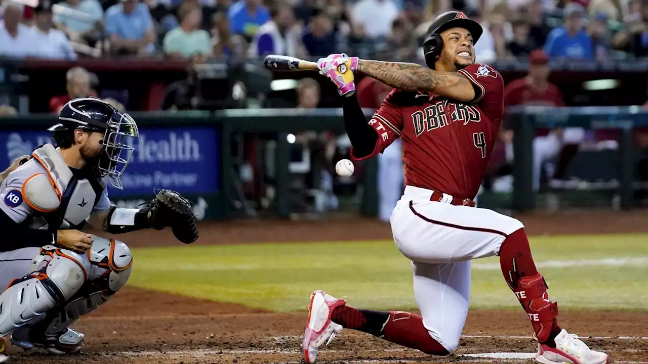 D-backs snap five-game skid with win over visiting Tigers