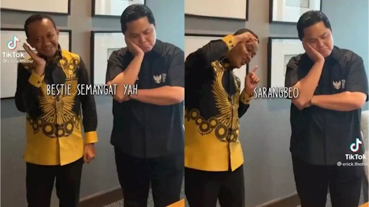 Viral Video Menteri 'Bestie' Erick Thohir Lagi Sedih