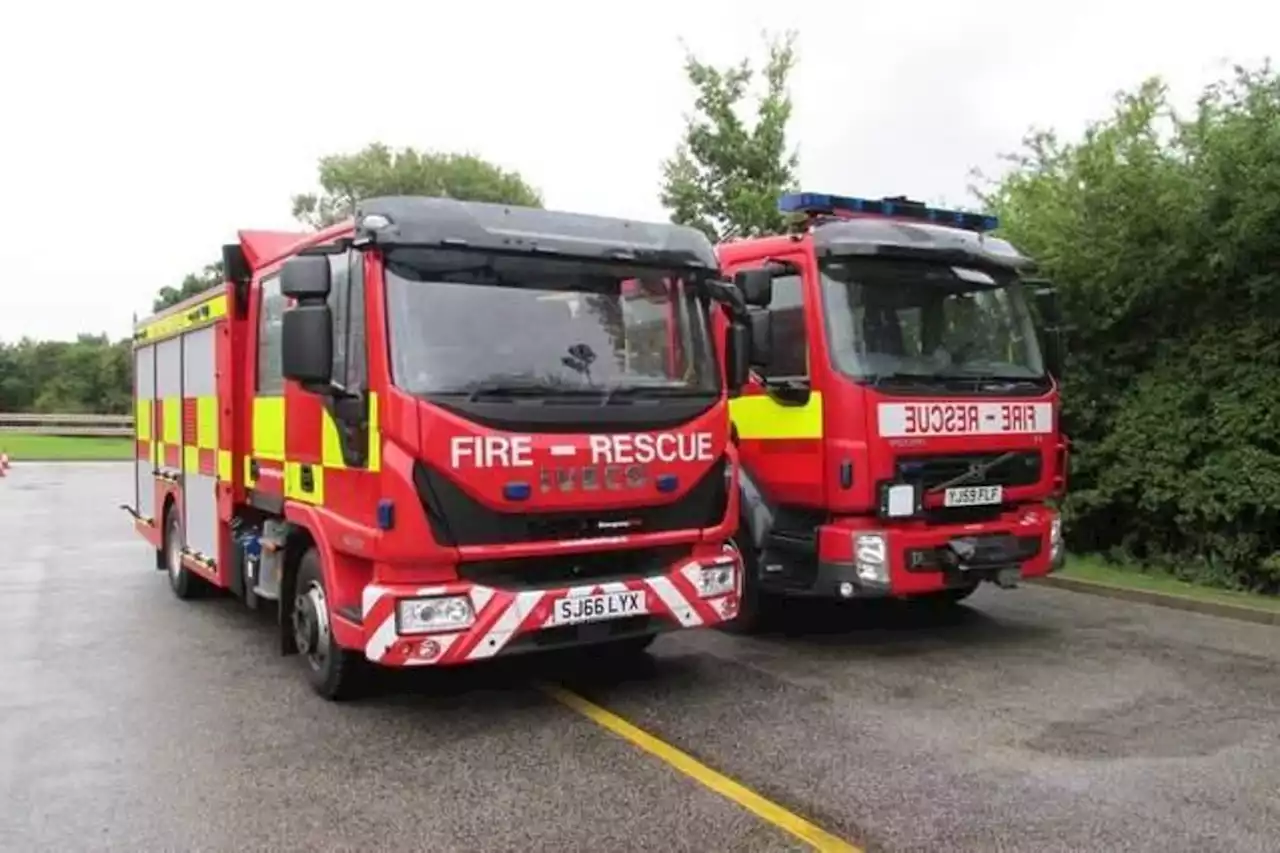 Huge fire breaks out at derelict building on industrial estate in Yorkshire overnight