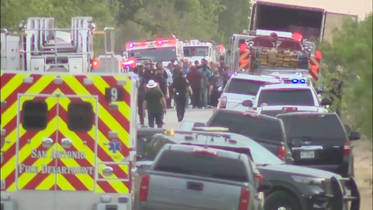 At least 46 bodies found in 18-wheeler in San Antonio