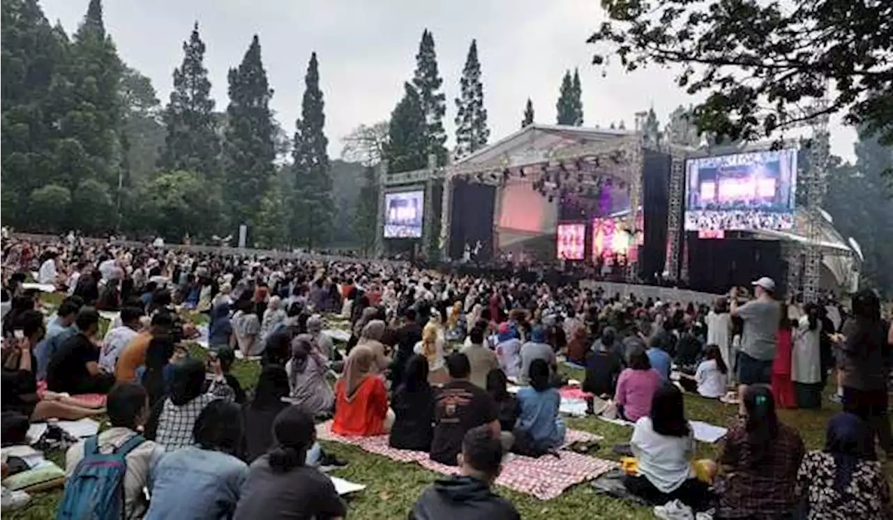 Konser Musik di Kebun Raya Bogor, Ini Tanggapan Pengelola