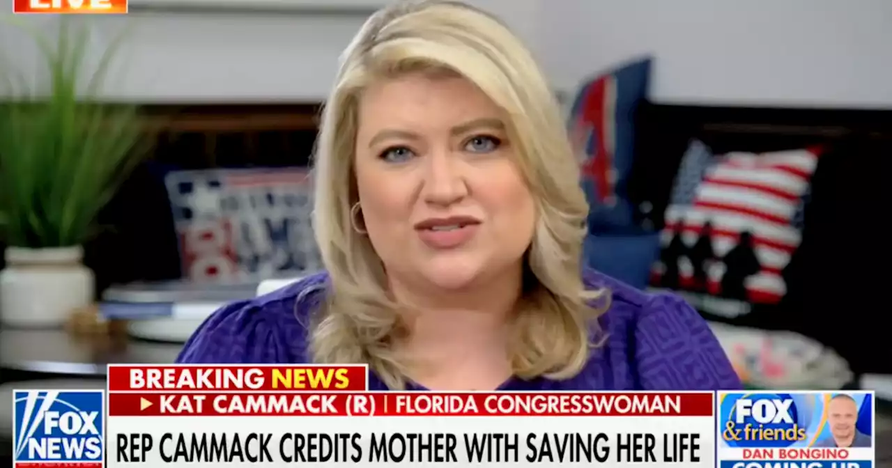 WATCH: Kat Cammack celebrates mother's 'courageous' decision not to get abortion