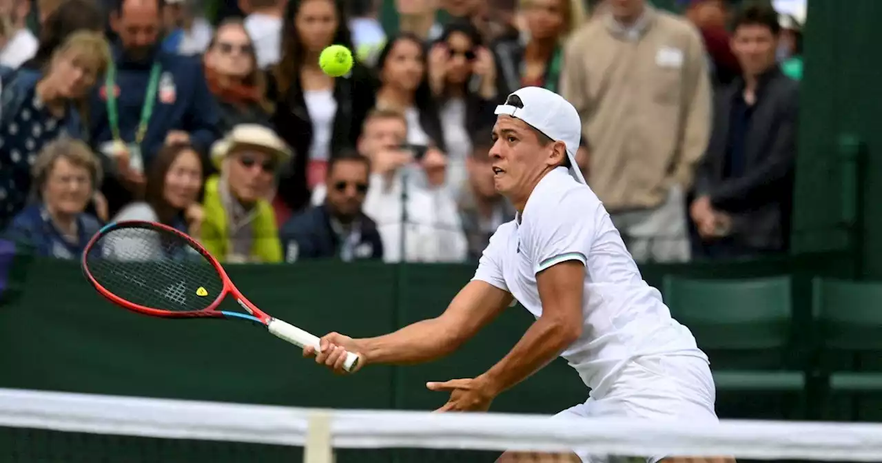 Sebastián Báez, el primer argentino ganador en Wimbledon