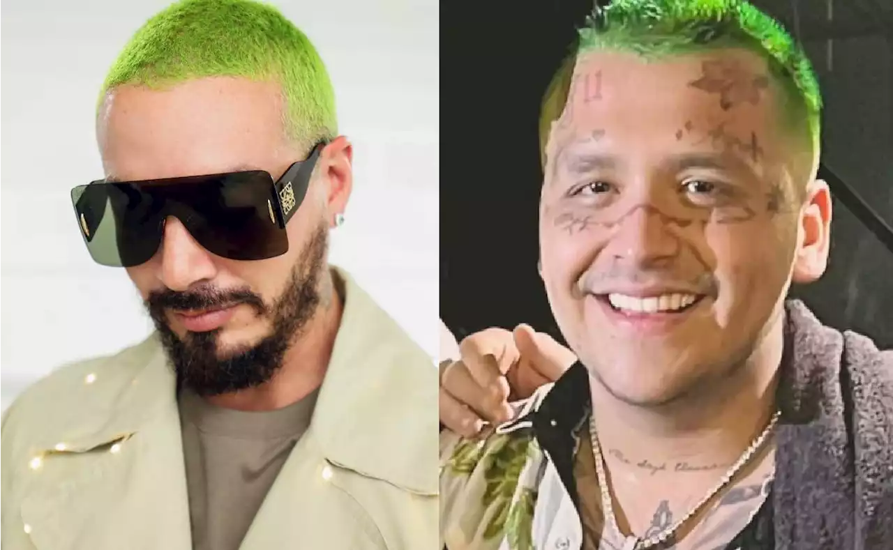 J Balvin se hace cambio de look y usuarios lo confunde con Christian Nodal: '¿Nodal eres tú?'