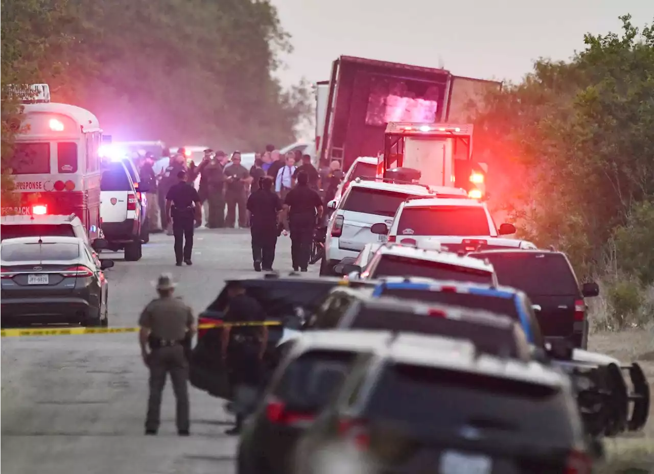 46 immigrants found dead in tractor trailer