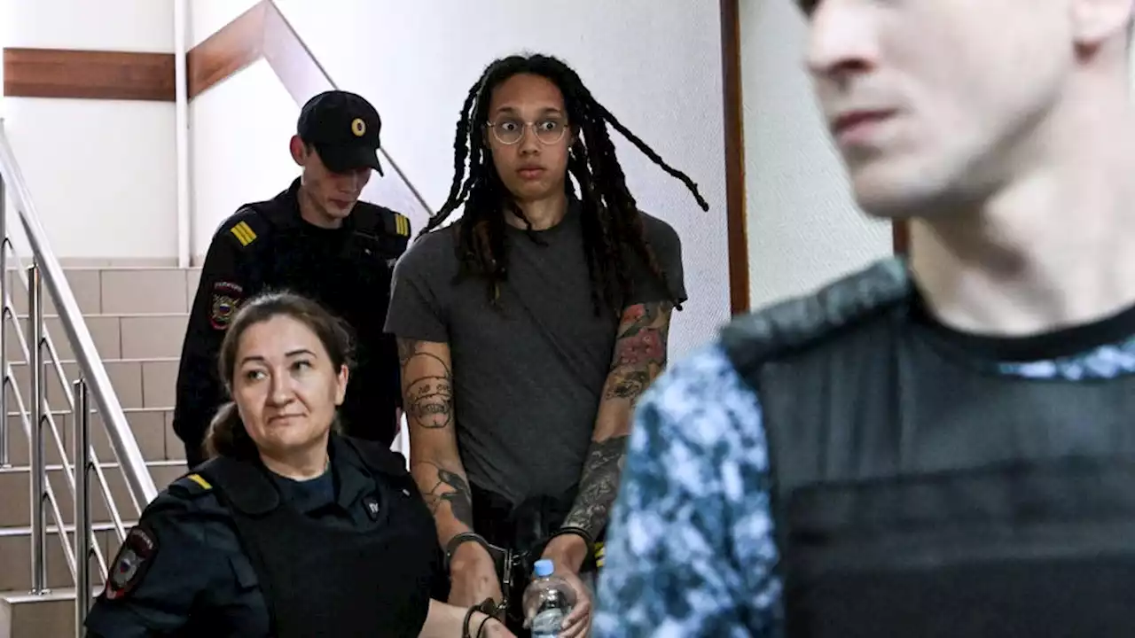 New Photos Show Brittney Griner In Russian Court As Trial Date Is Set For July 1