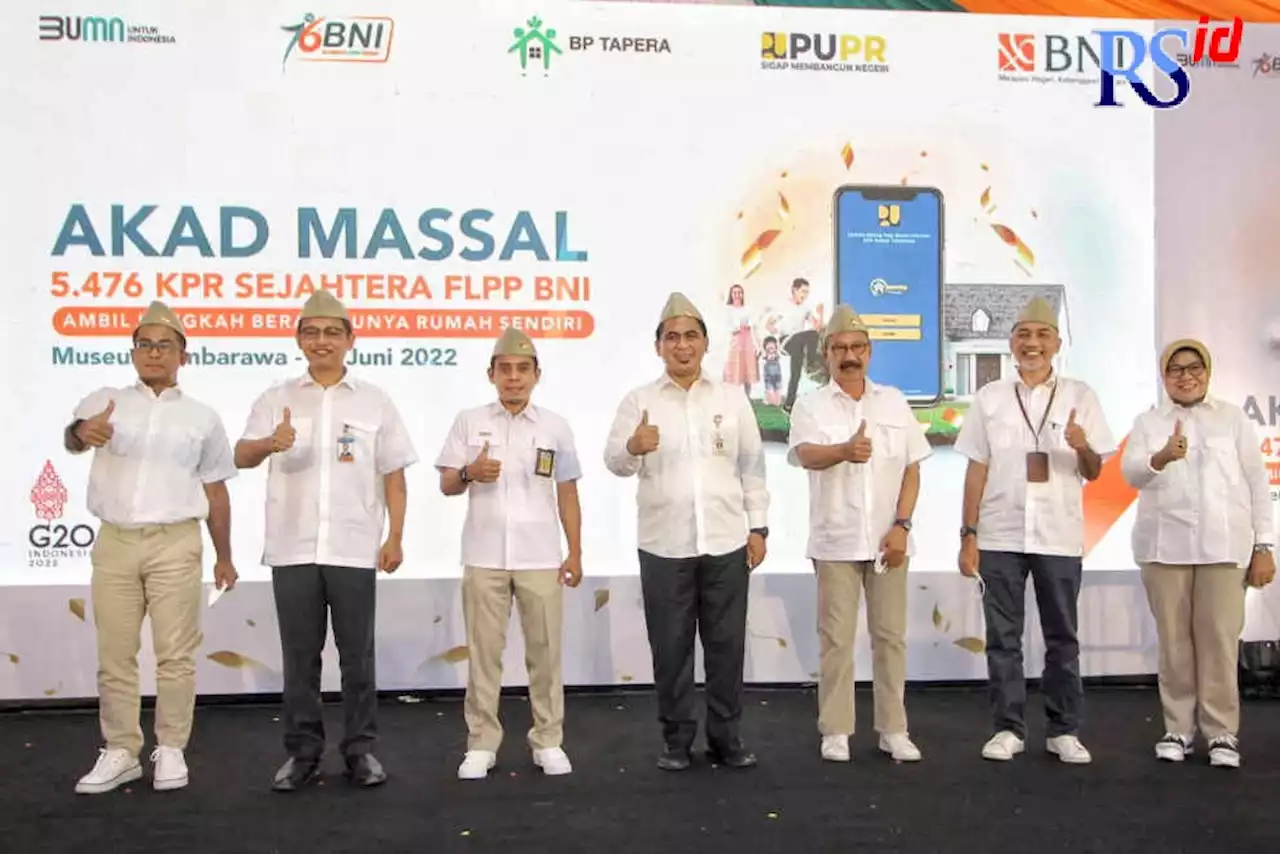 HUT Ke-76, BNI Gelar Akad 5.476 Debitur FLPP