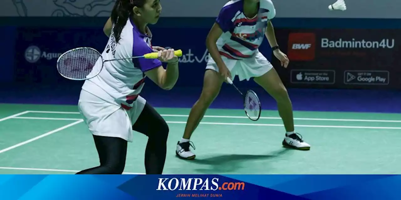 Hasil Malaysia Open 2022: Febriana/Amalia Susul Apriyani/Fadia ke 16 Besar