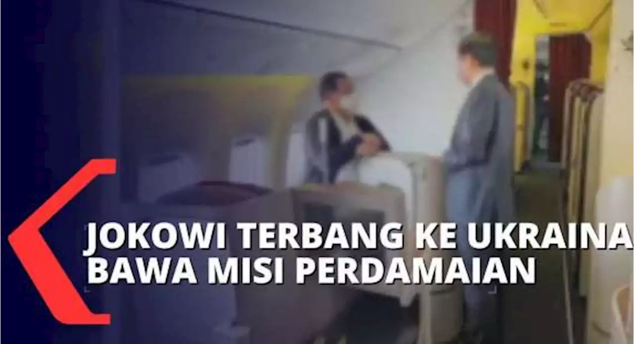 Presiden Jokowi Terbang ke Ukraina Demi Misi Perdamaian, Rusia Serang Mal di Kota Kremenchuk