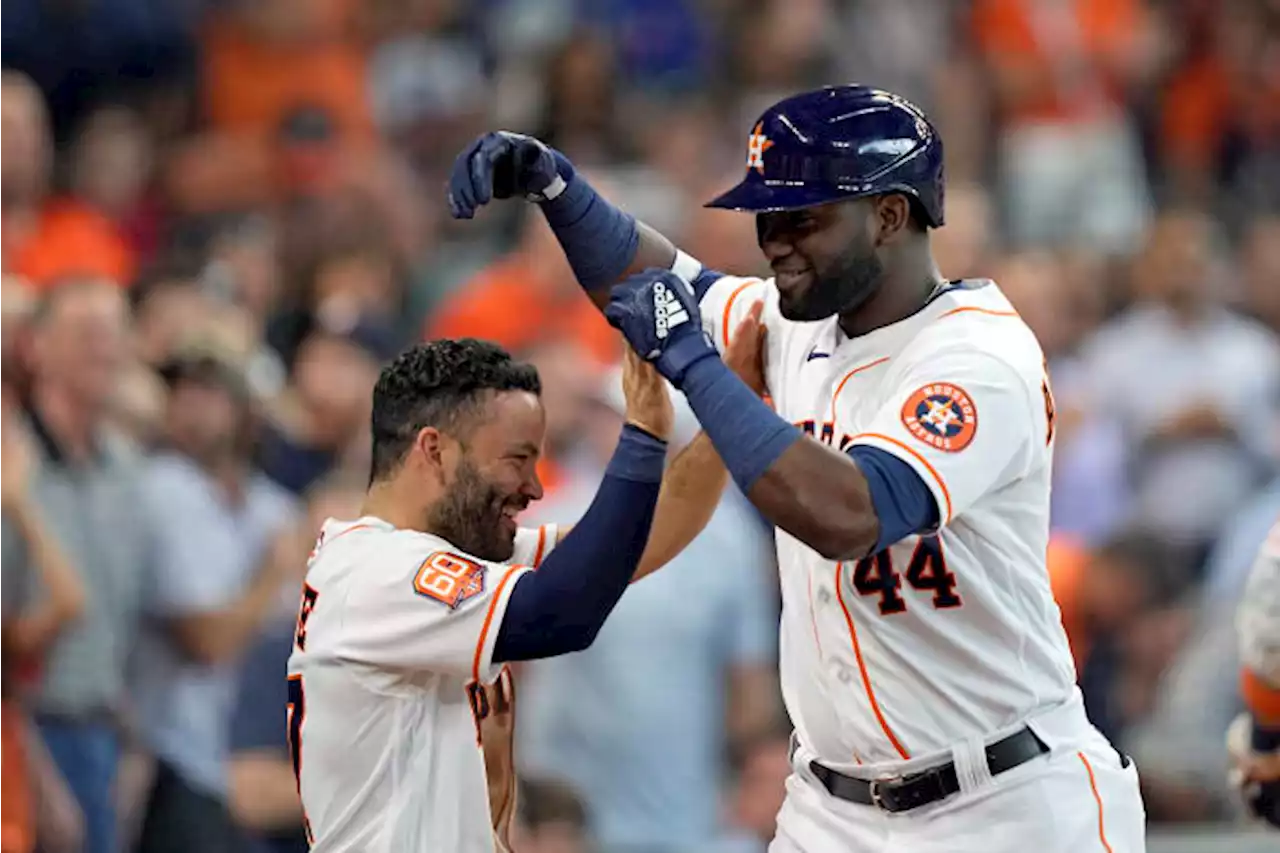 STILL TIME TO VOTE: Houston Astros players Altuve, Alvarez lead All-Star vote totals