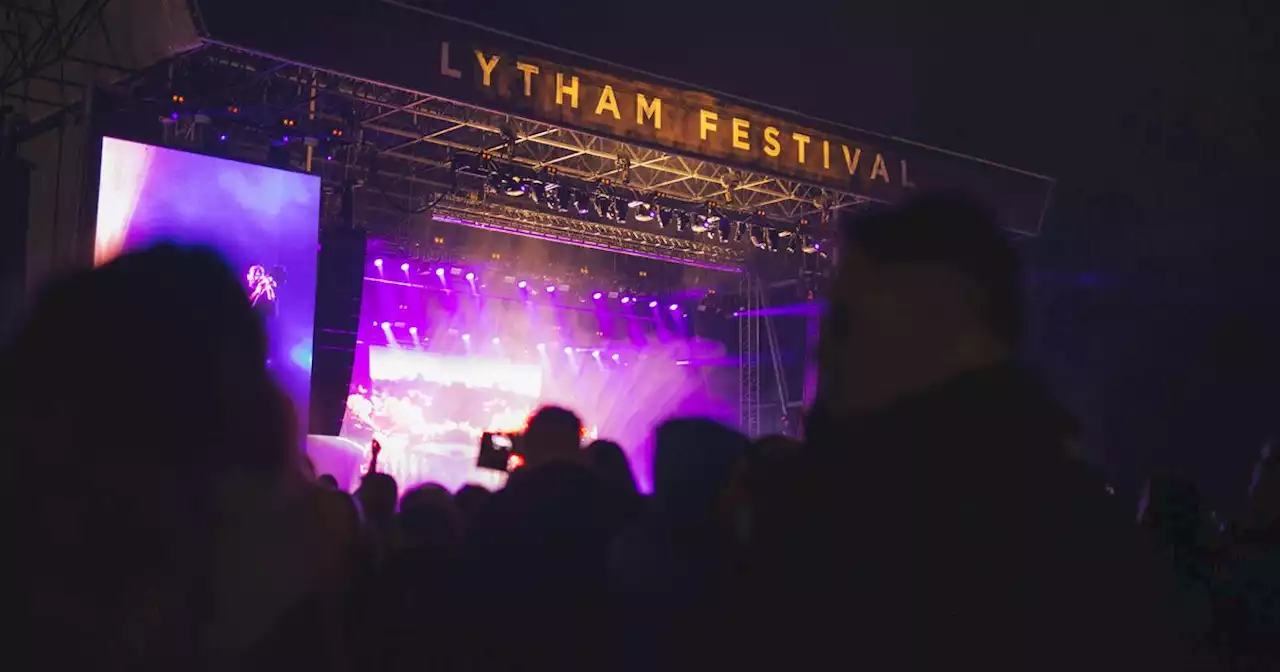 Lytham Festival bar prices including lager, wine, and soft drinks