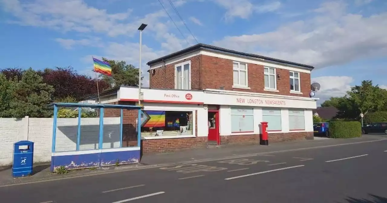 Village post office sent homophobic notes about 'revolting' Pride flag