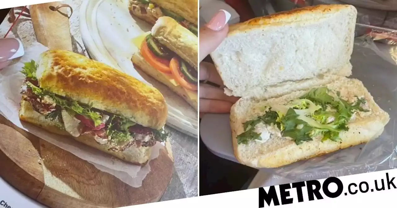 Passenger says Jet2 'did me dirty' because sandwich didn't look like advert