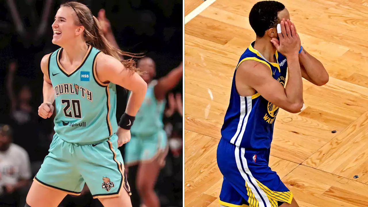 Steph Curry Reacts to Sabrina Ionescu Hitting Iconic ‘Night Night' Celebration