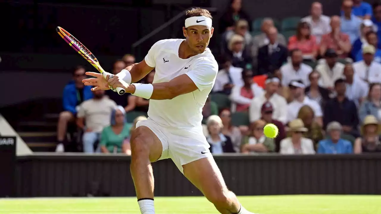 Nadal knokt zich in vier sets langs Cerúndolo in eerste ronde Wimbledon