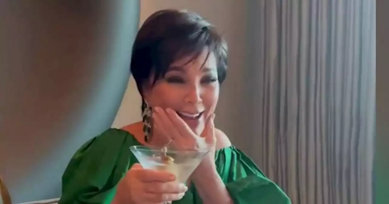 'Wasted' Kris Jenner in tears as pal finishes speech for Khloé's birthday