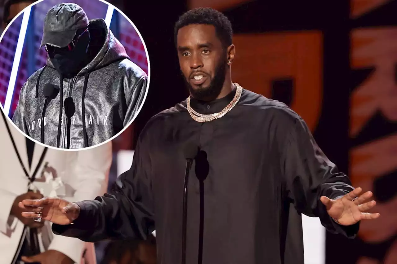 Masked Kanye West makes surprise appearance at BET Awards 2022 to honor Diddy