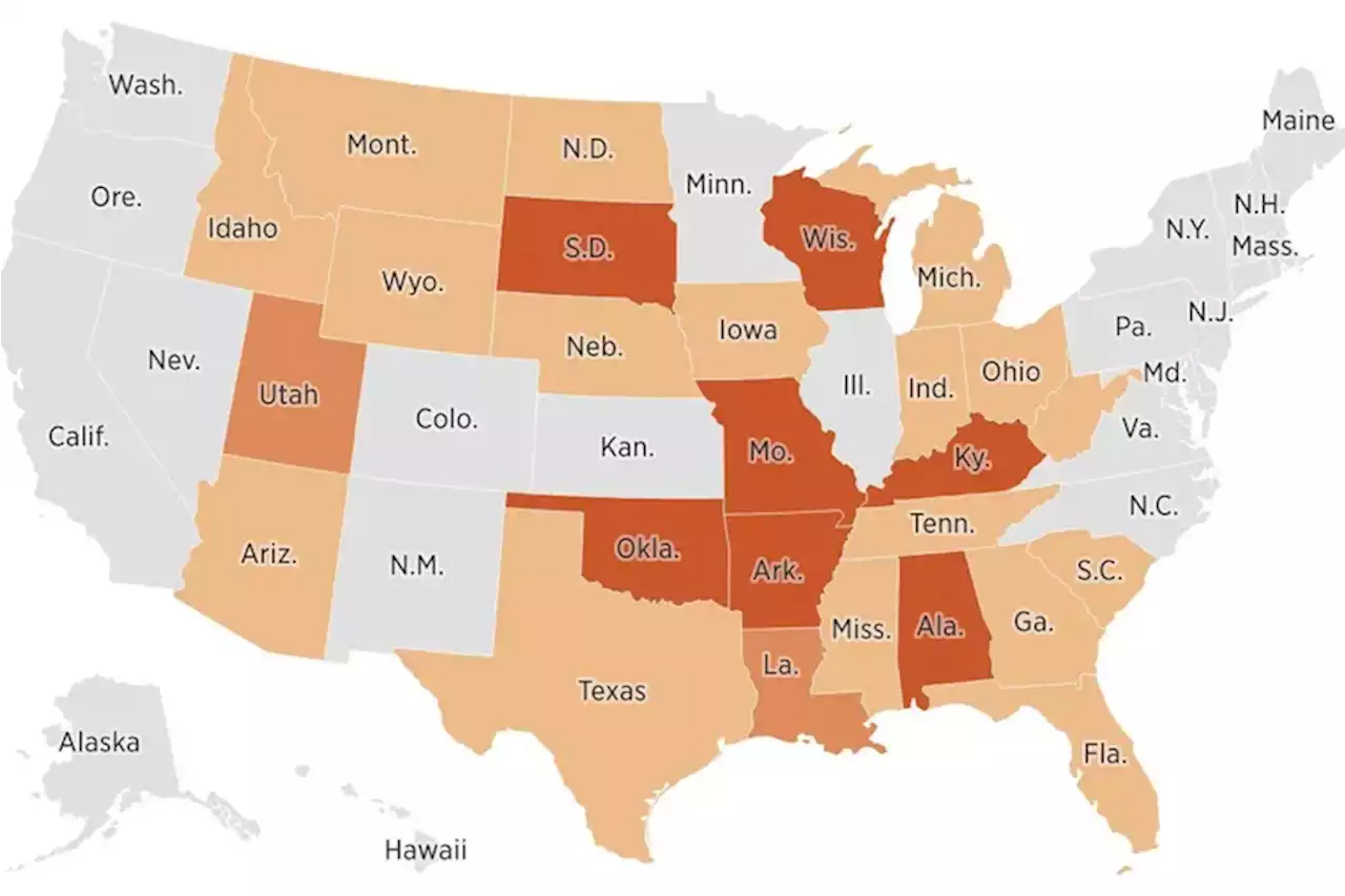 Here’s where abortion is now banned in the United States