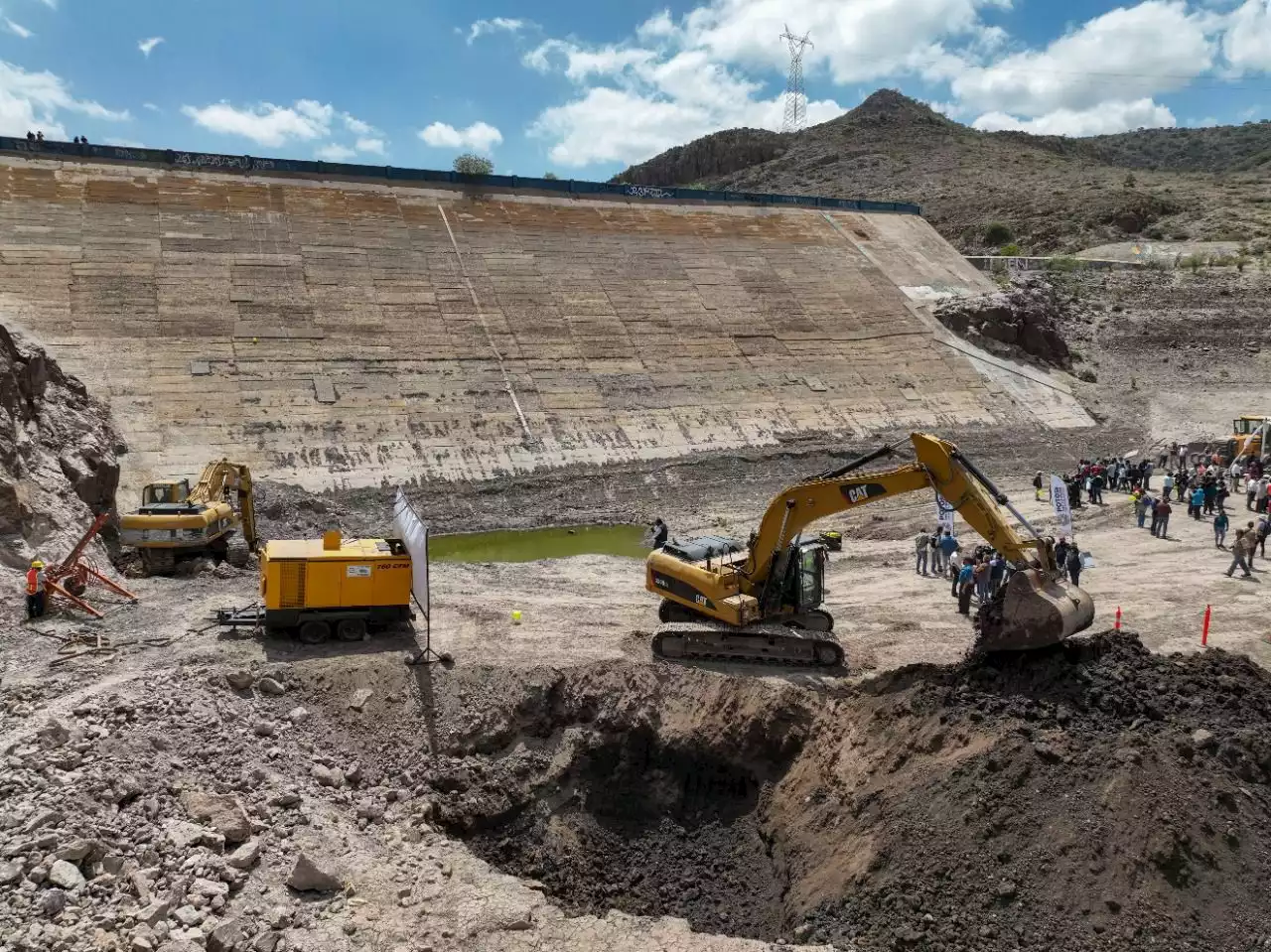 Inicia la rehabilitación de la presa 'El Peaje' en San Luis Potosí