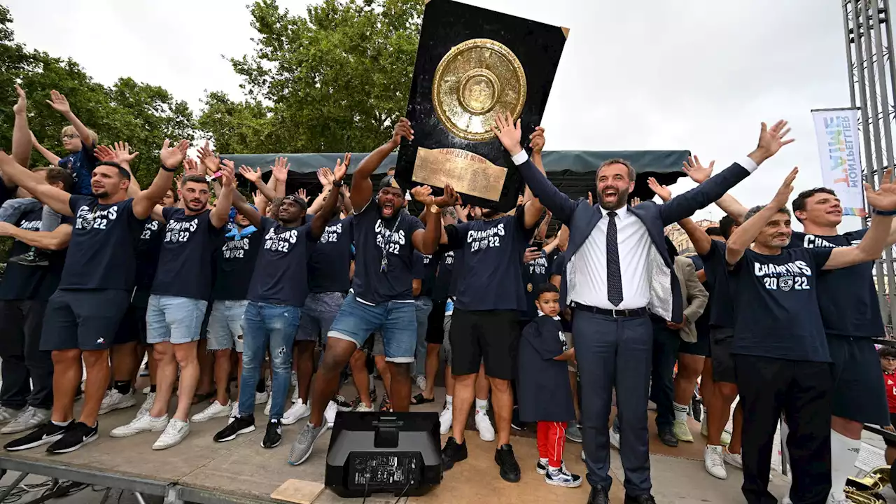 Top 14: 'On a perdu 10 ans d'espérance de vie', Forletta et Tauleigne racontent les festivités du MHR