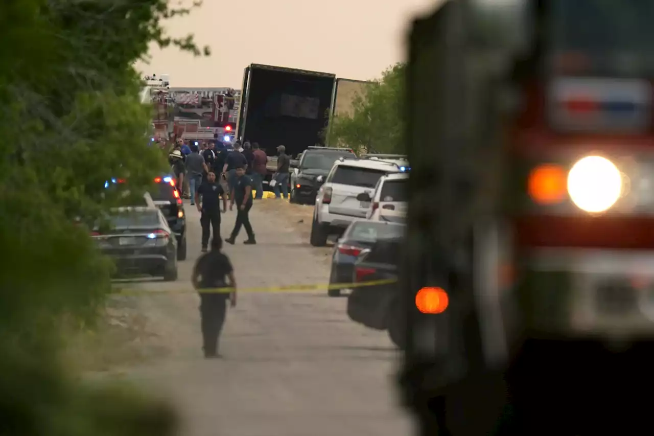 At least 46 bodies found in 18-wheeler in San Antonio