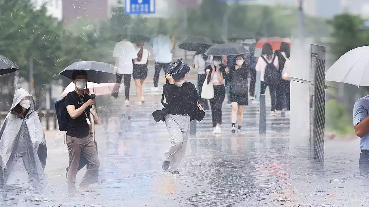 오늘 밤사이와 내일 밤사이 두 차례 '물 폭탄'