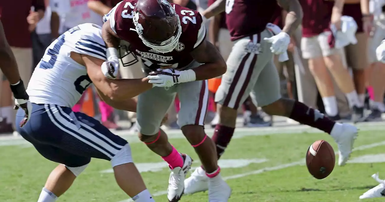 Former BYU punter Andrew Mikkelsen delivers an MMA knockout, in a tradition that is becoming common among Cougars