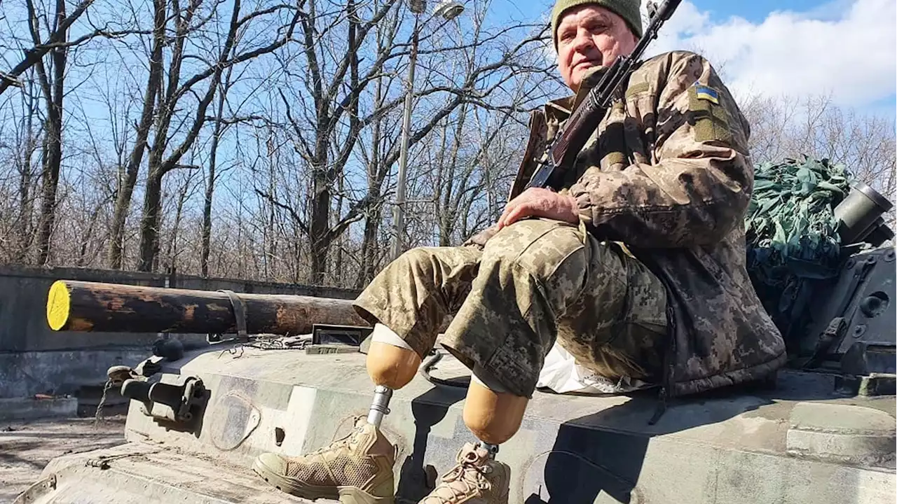 The Elite Fighter Battling Putin’s Army With No Legs