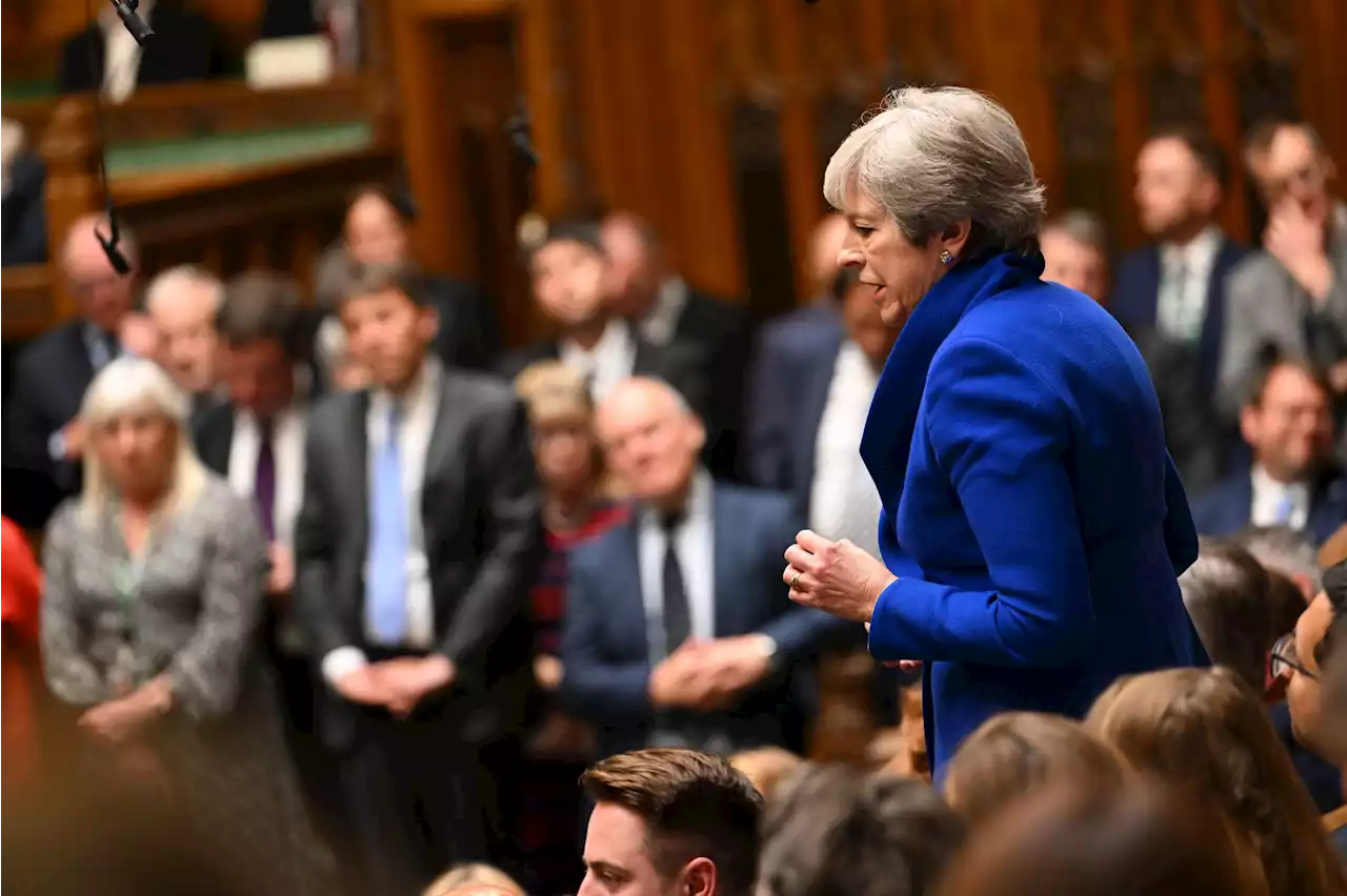 Theresa May savages Boris Johnson's bill to override Brexit deal as it passes Commons hurdle