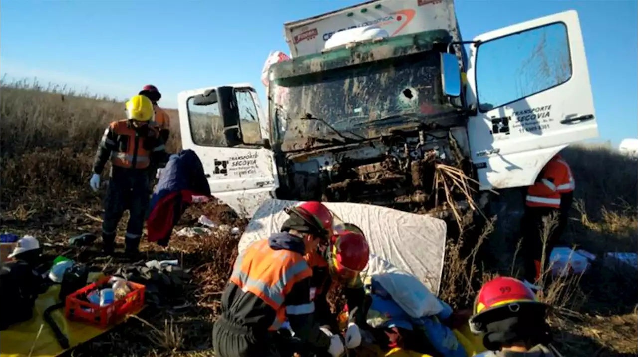 Murió un camionero que intentó esquivar un piquete de transportistas y fue apedreado