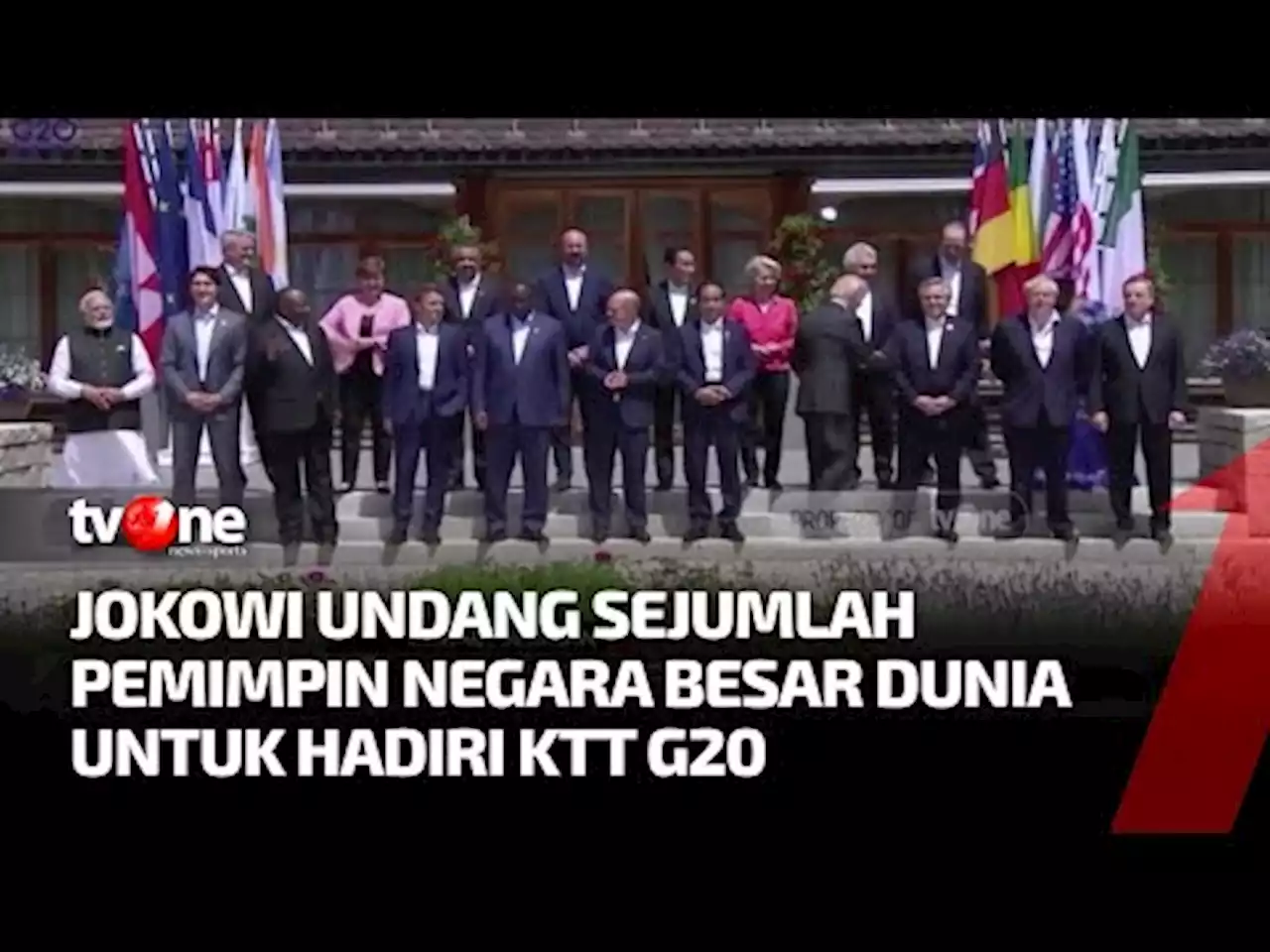 Presiden Jokowi Undang G7 Hadiri KTT G20 di Bali - tvOne