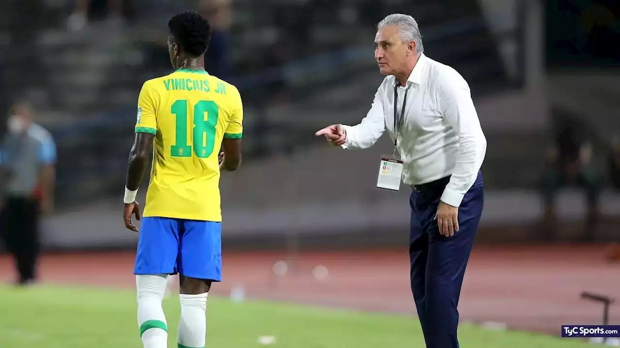 El gran elogio de Tite a Vinicius Jr. - TyC Sports