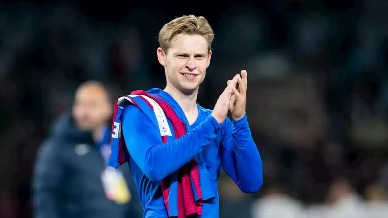 Man United sluit ‘broad agreement’ met Barça inzake Frenkie de Jong