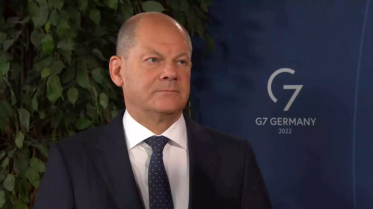 Kanzler Scholz im ZDF-Interview: G7 stehen zusammen