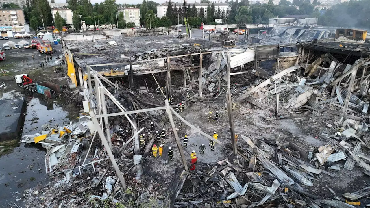 Russia-Ukraine live updates: 20 dead, 40 still missing from mall strike